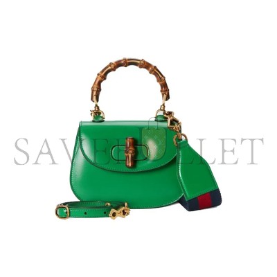 GUCCI BAMBOO 1947 MINI BAG 686864 10ODT 3384 (17*12*7.5cm）